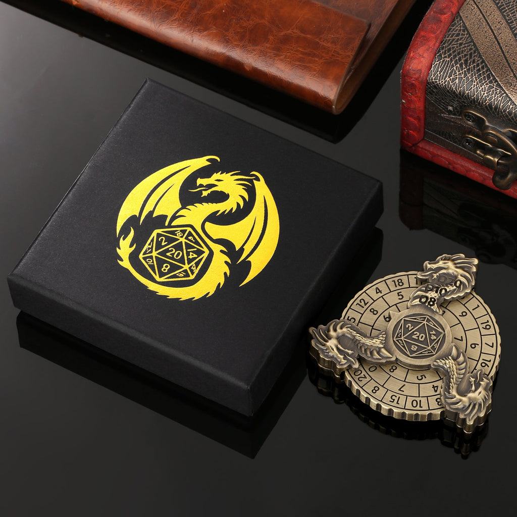 Retro Fantasy Turntable Dice Gift Box Set