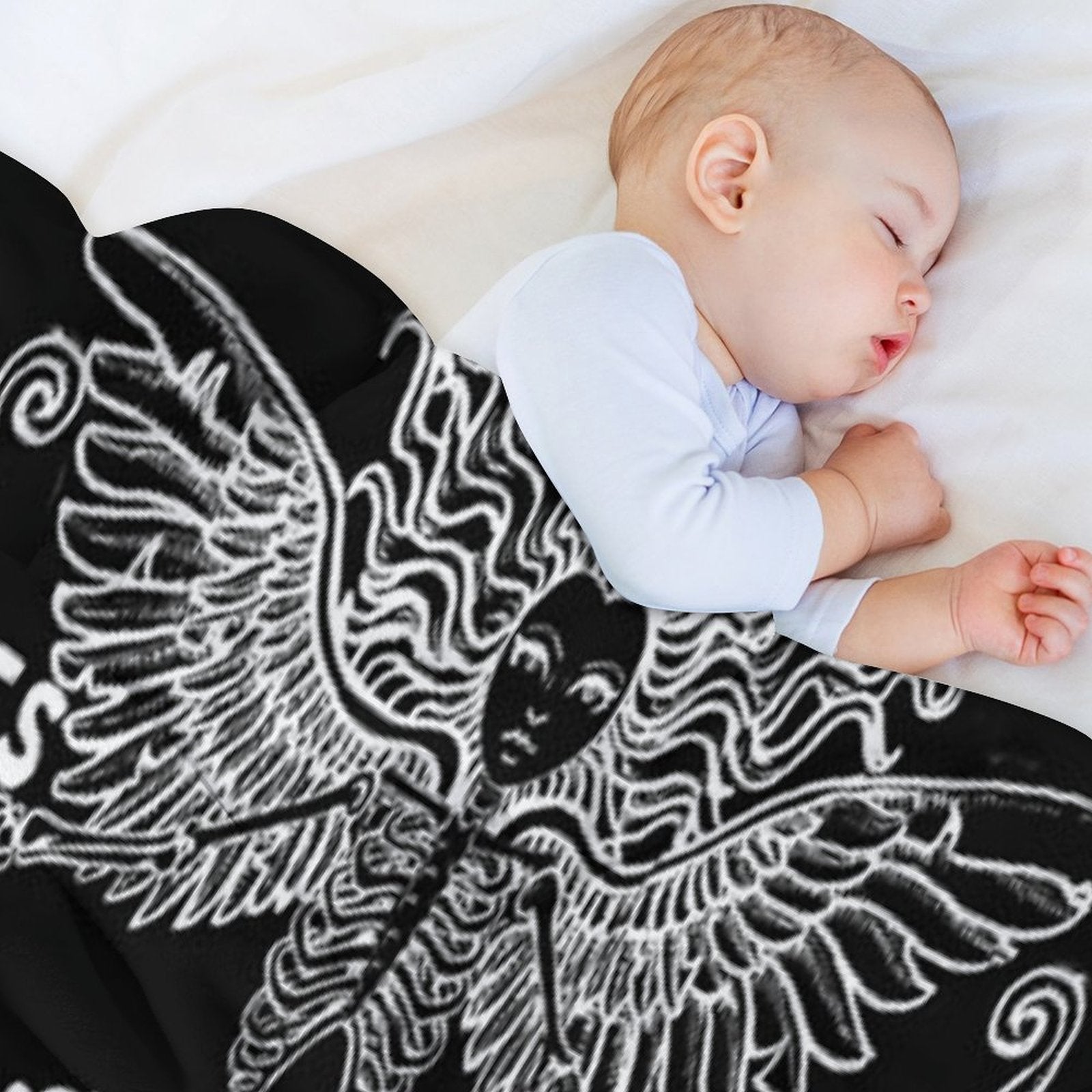 Angel of Death Witch Board Throw Blanket