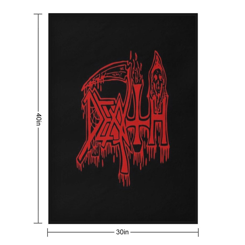 Death Band Throw Blanket