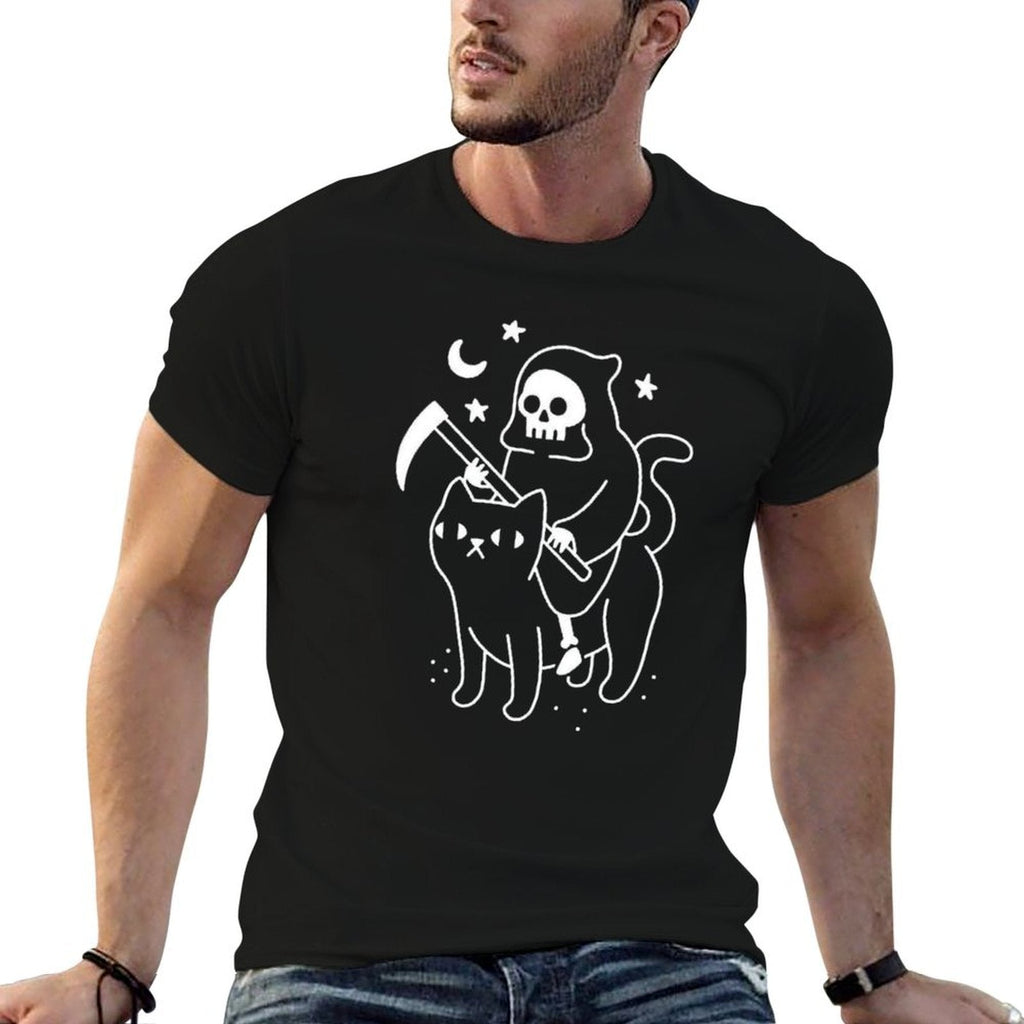 Death Rides A Black Cat  Quick-drying T-Shirt