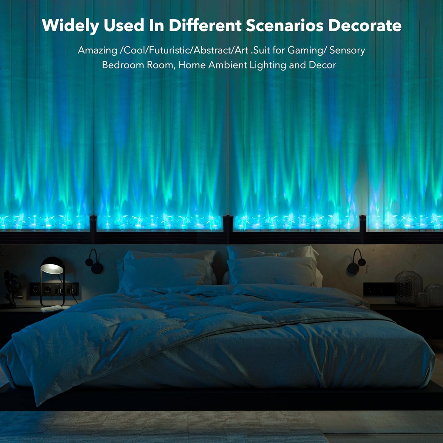 RGB Ocean Wave Lights Projector Lamp