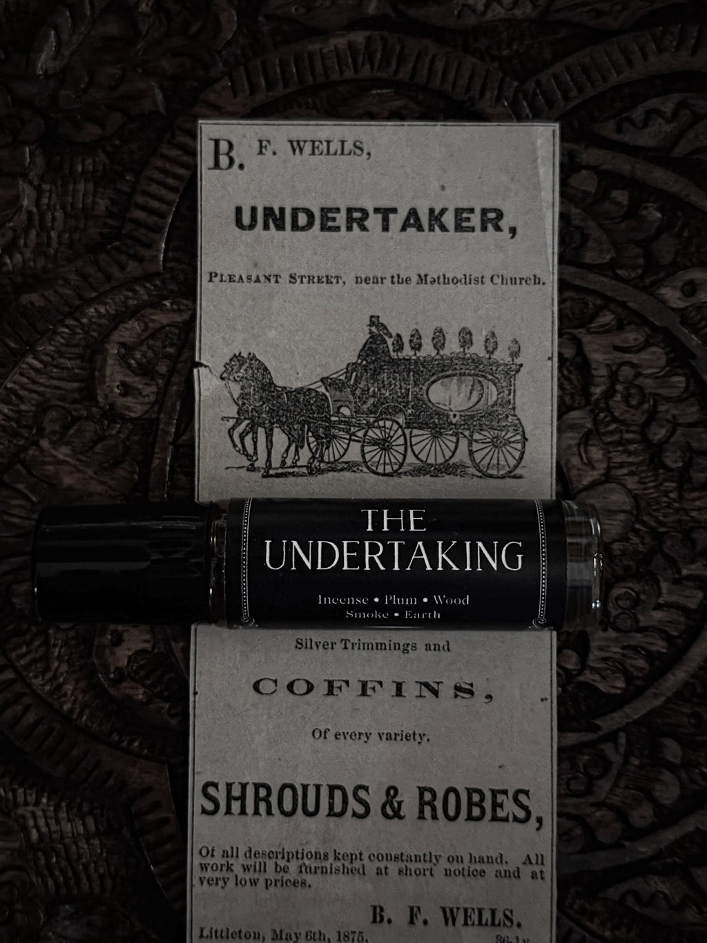 The Undertaking (plum & smoky wood)