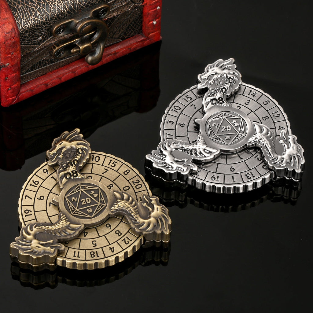 Retro Fantasy Turntable Dice Gift Box Set