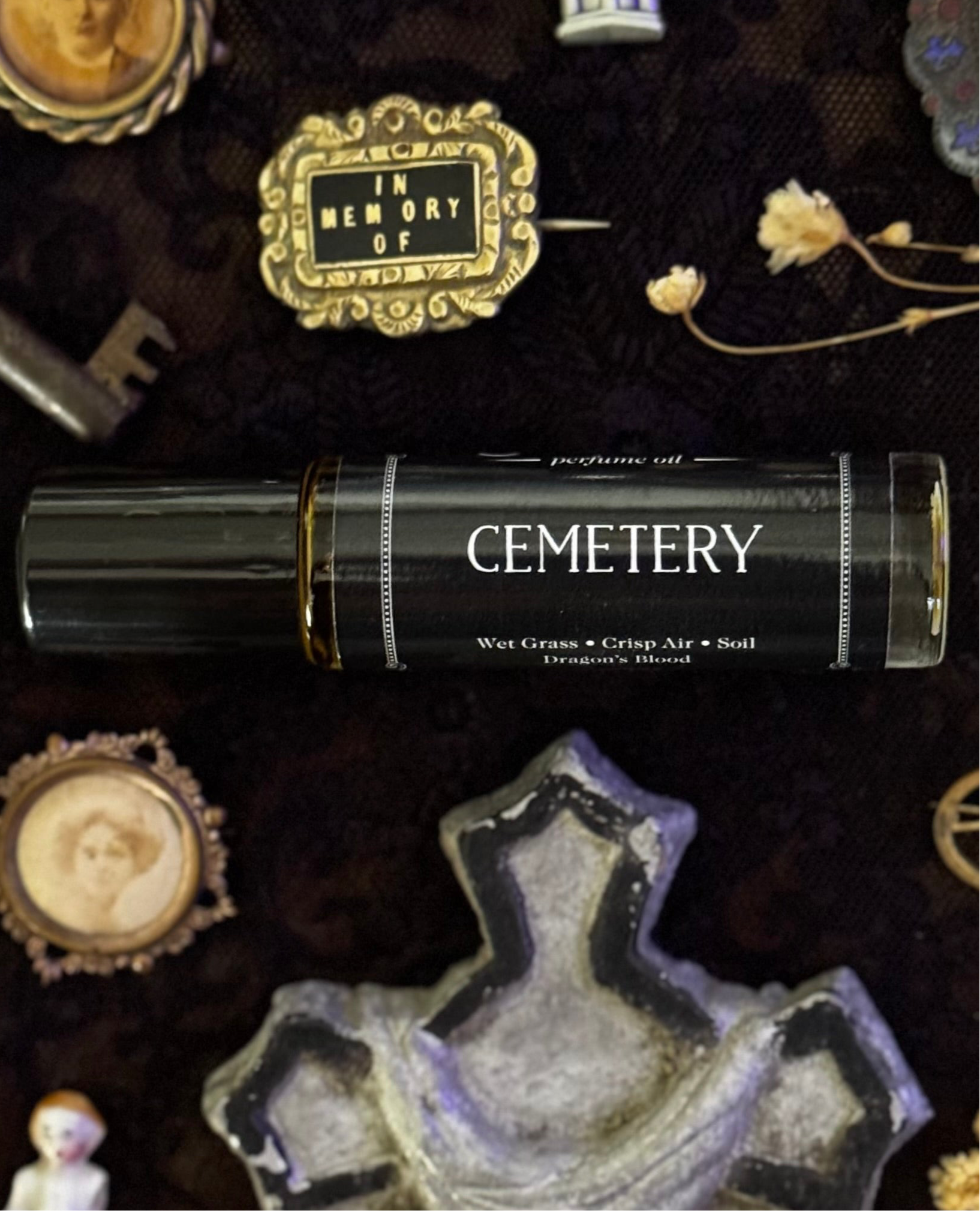 Cemetery (dragon’s blood incense, earth)