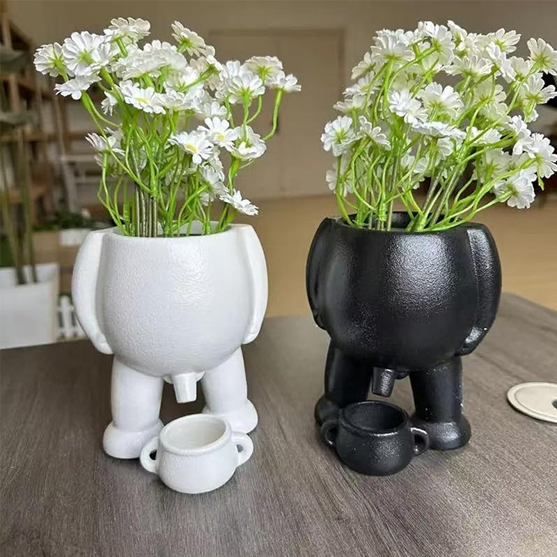 Funny Peeing Vase Planter