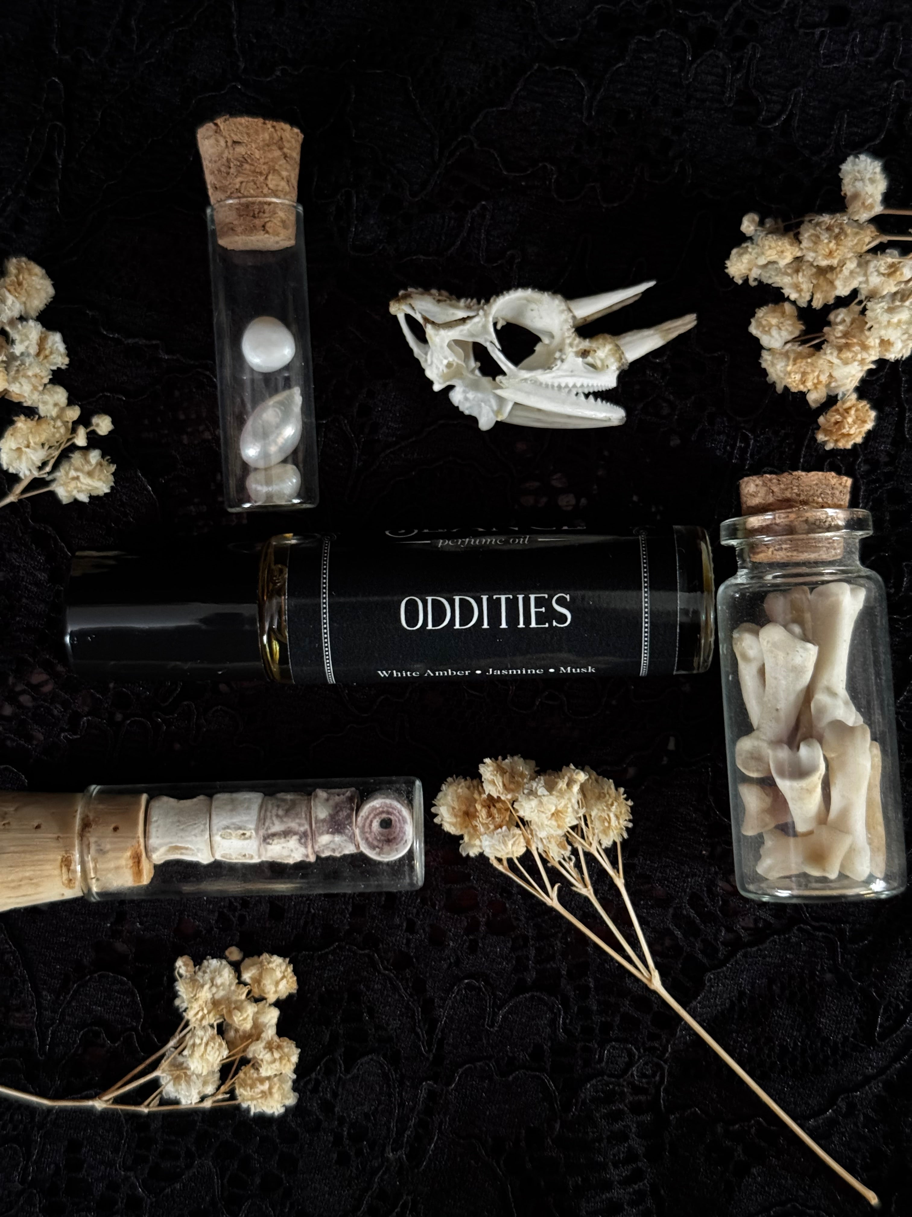 Oddities (amber & incense)