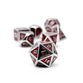 Blood Moon Gravestones Metal Dice Set