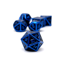 Shadow Demon Gravestones Metal Dice Set