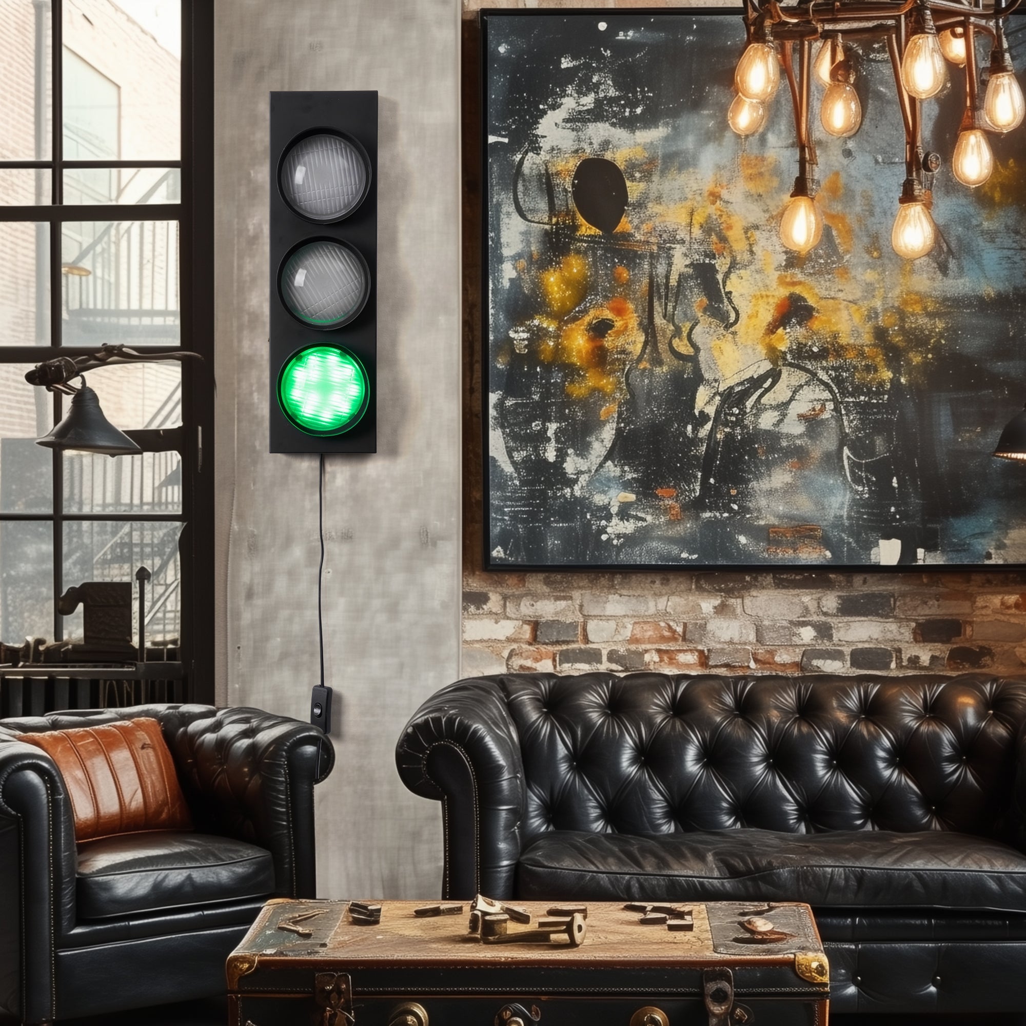 Traffic Light Decorative Wall Lamp