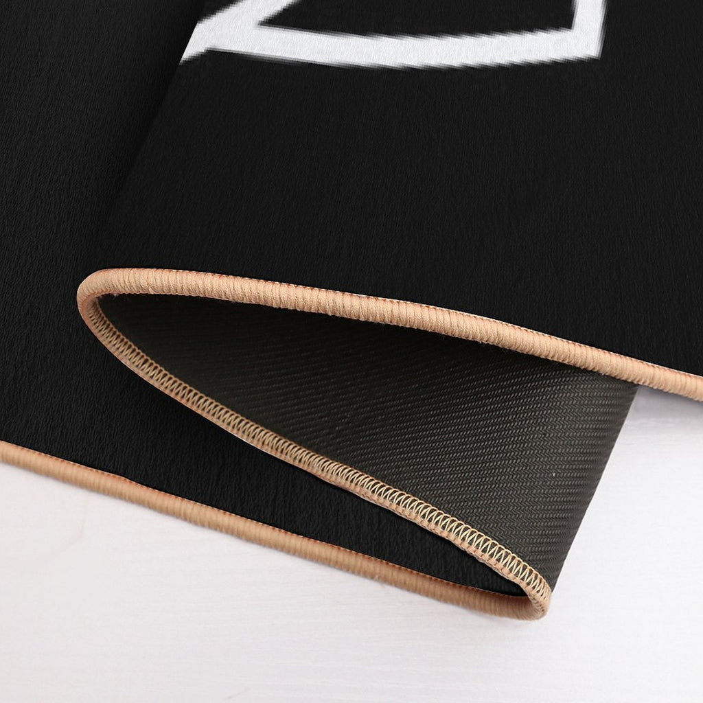 The Morrigan Triple Goddess Raven - Witches Triple Moon with Triquetra Celtic Knot And Triskelion  Pet-Safe Bath Mat