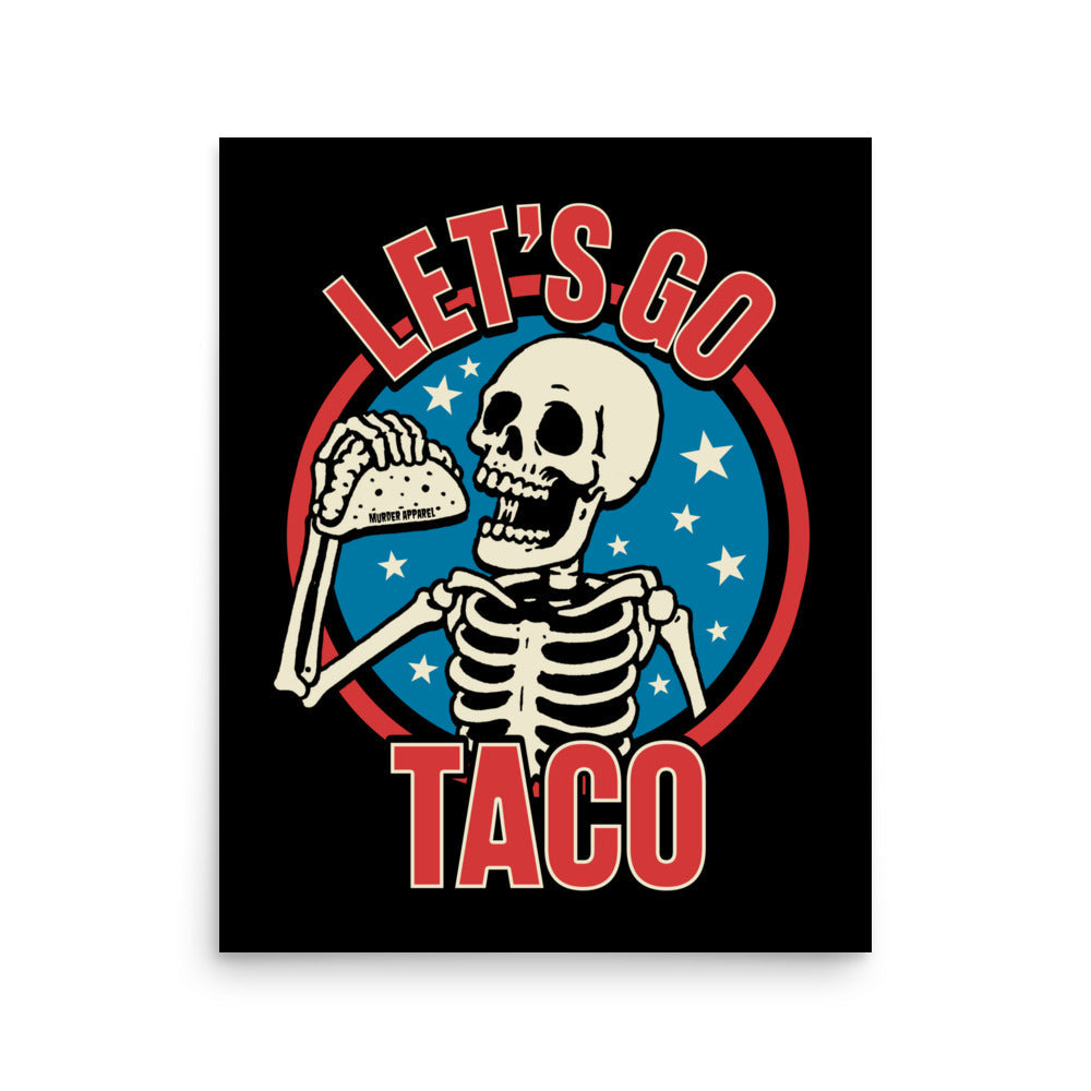 Let's Go TACO Poster
