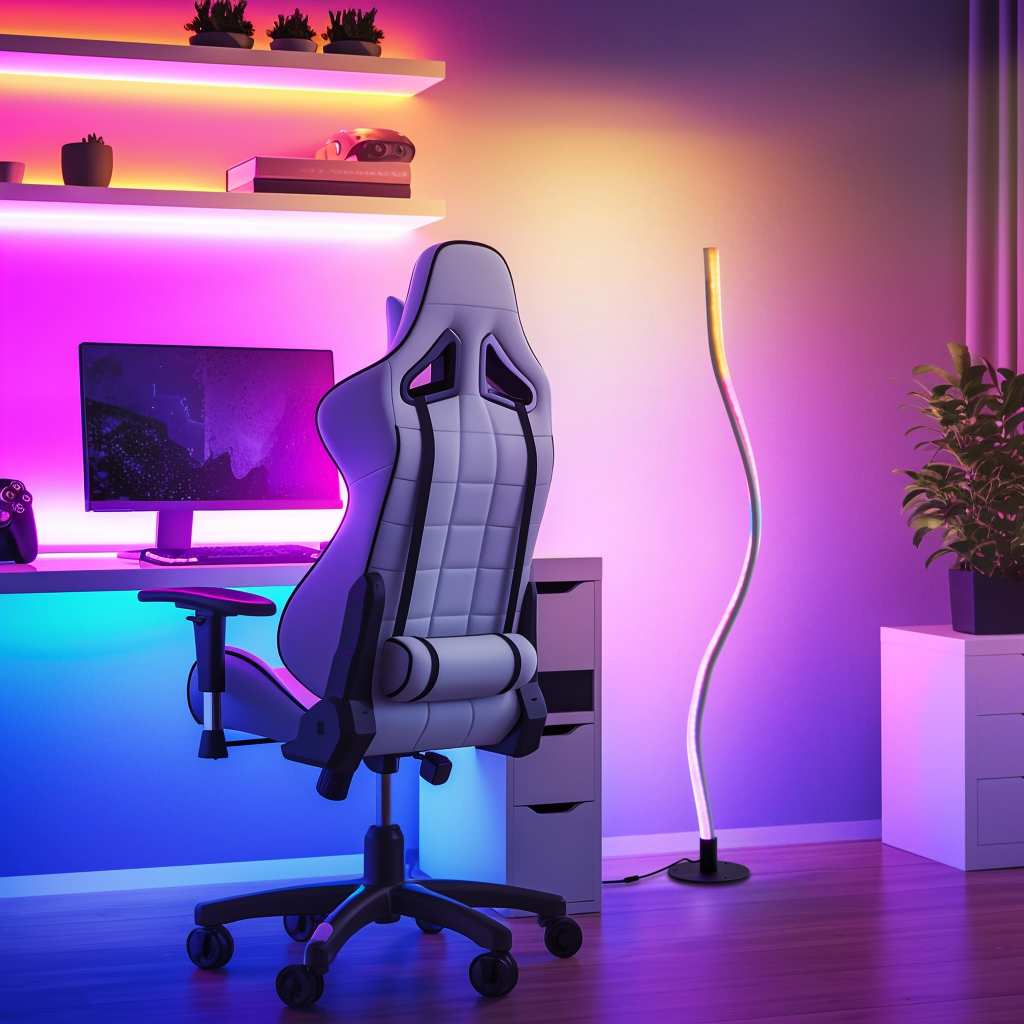 RGBW Bendable & Flexible Minimalist Floor Lamp