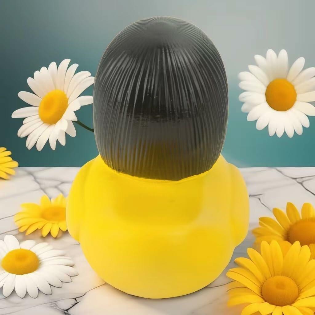 Gothic Satanic Duck Figurine