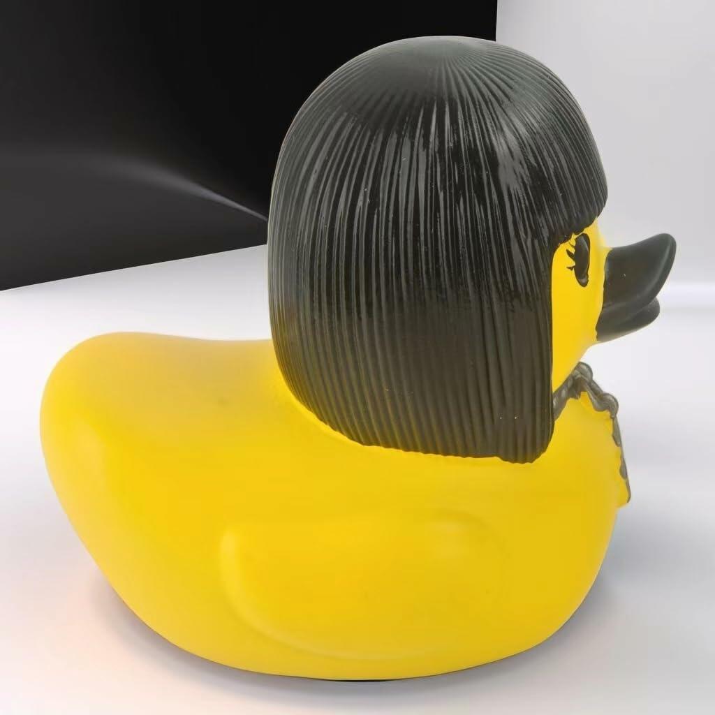 Gothic Satanic Duck Figurine