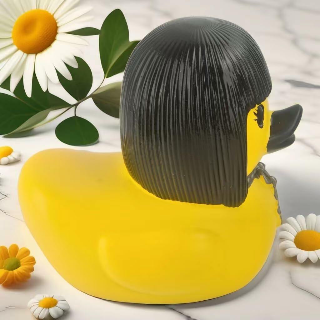 Gothic Satanic Duck Figurine