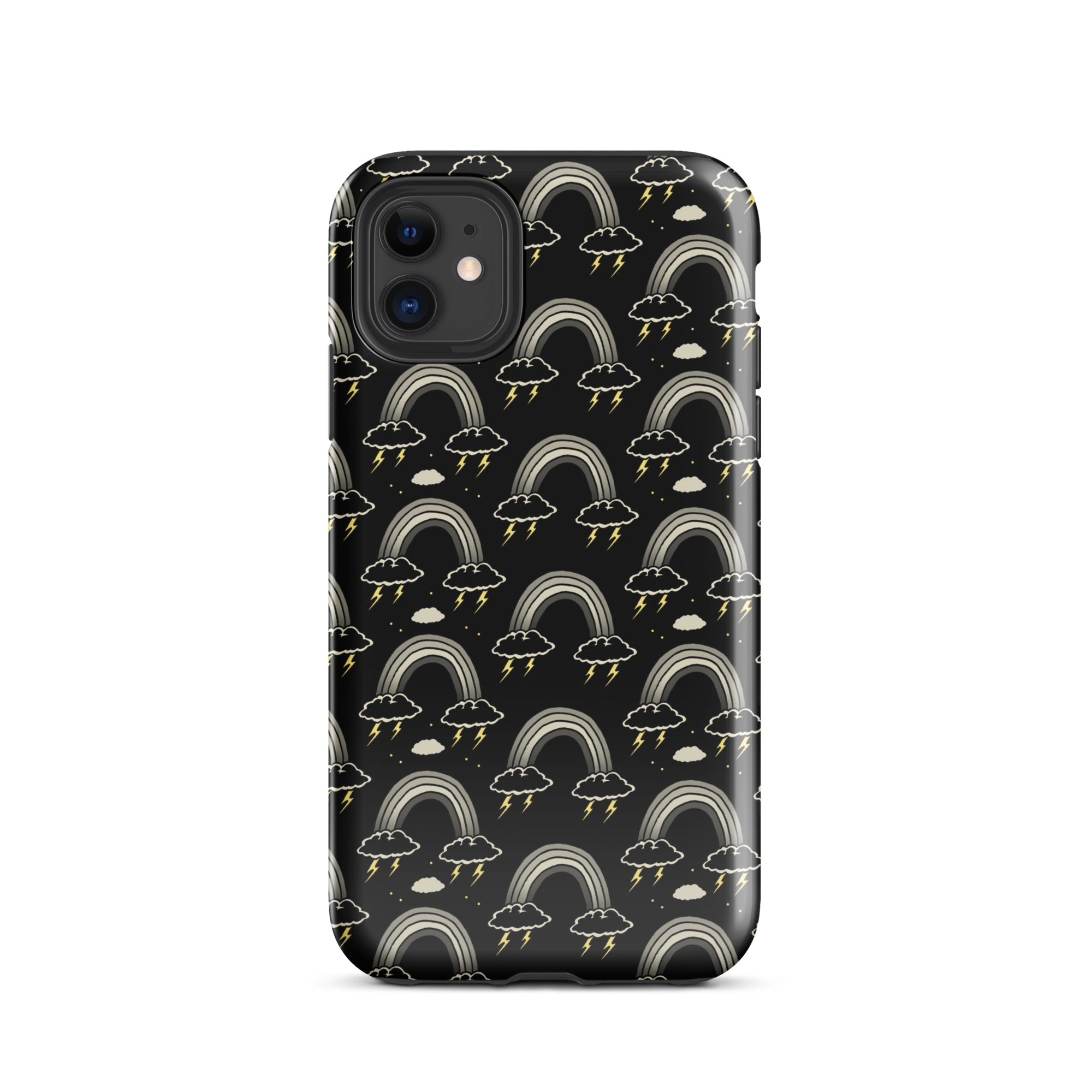 Goth Rainbow Emo iPhone Case