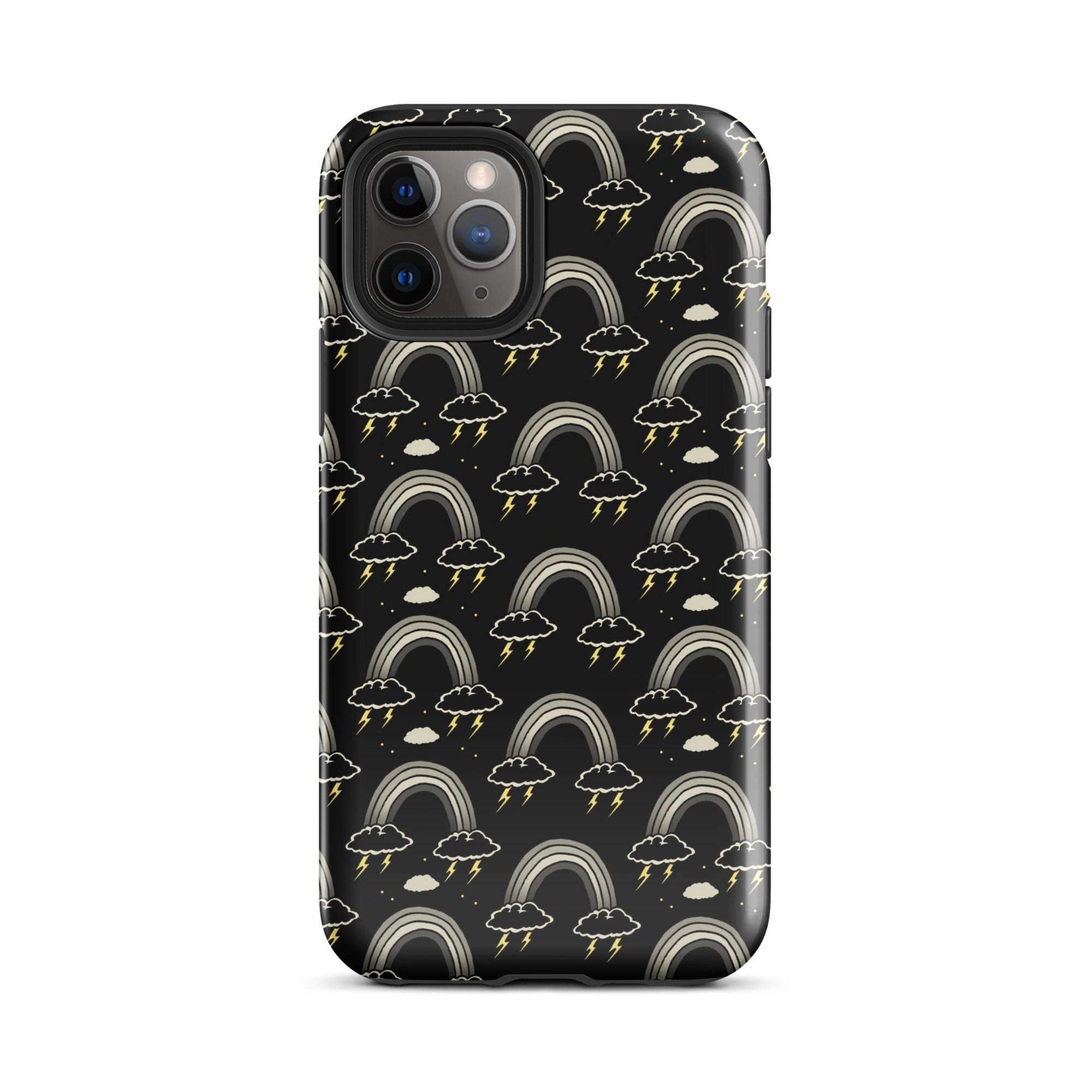 Goth Rainbow Emo iPhone Case