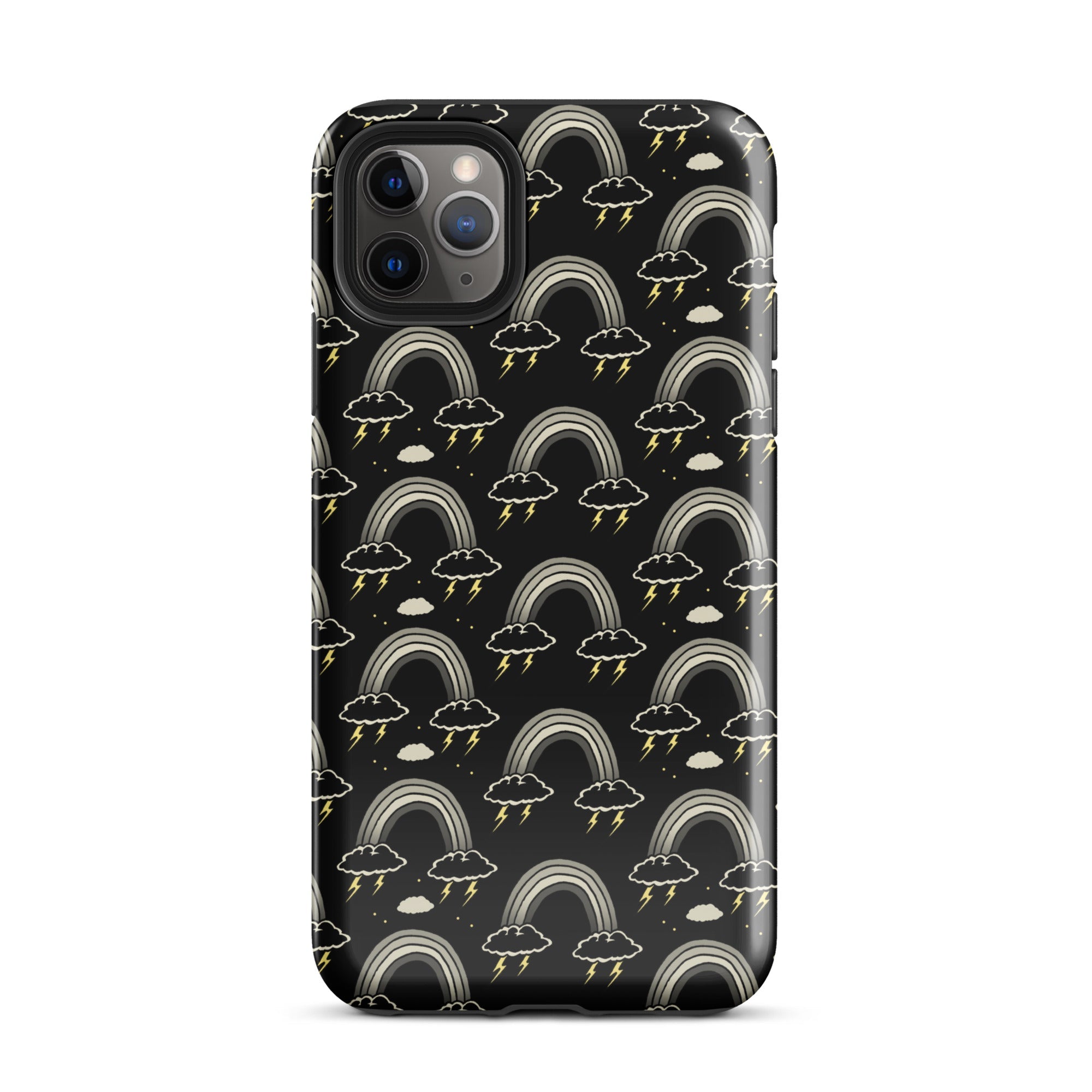 Goth Rainbow Emo iPhone Case