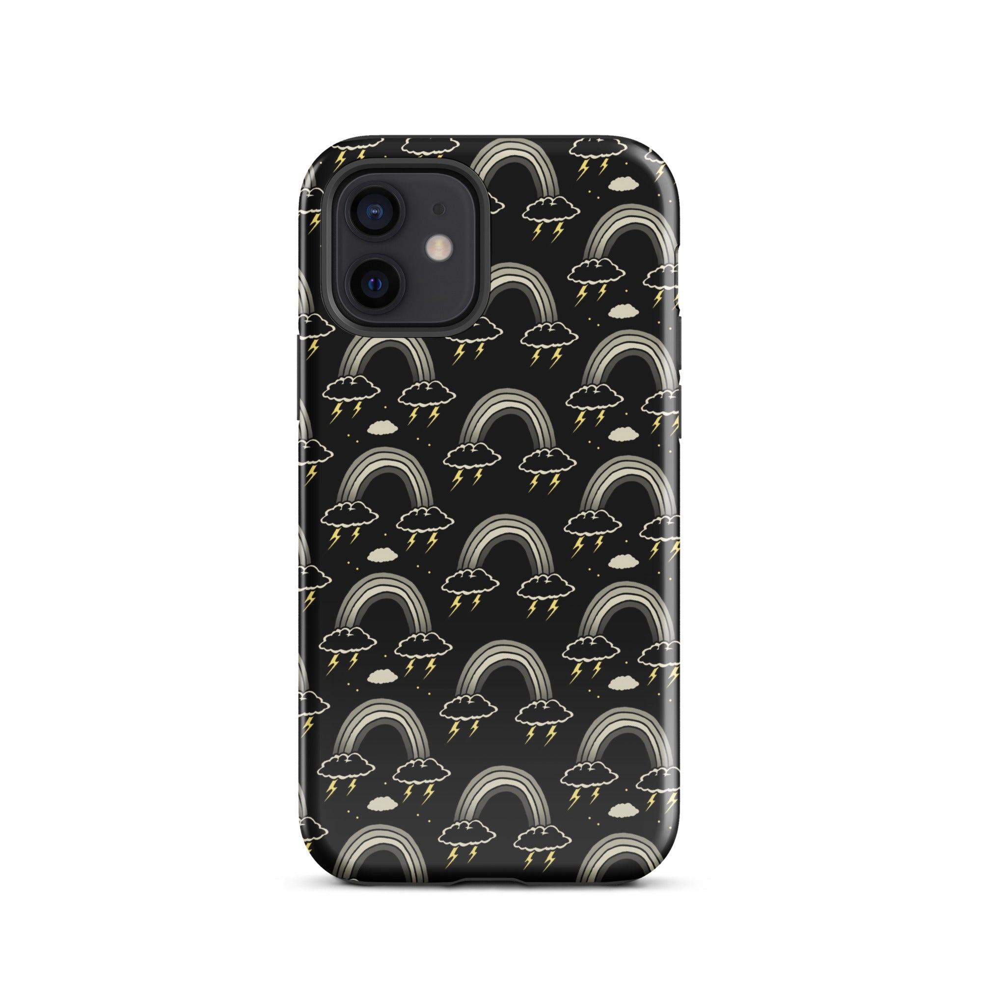 Goth Rainbow Emo iPhone Case