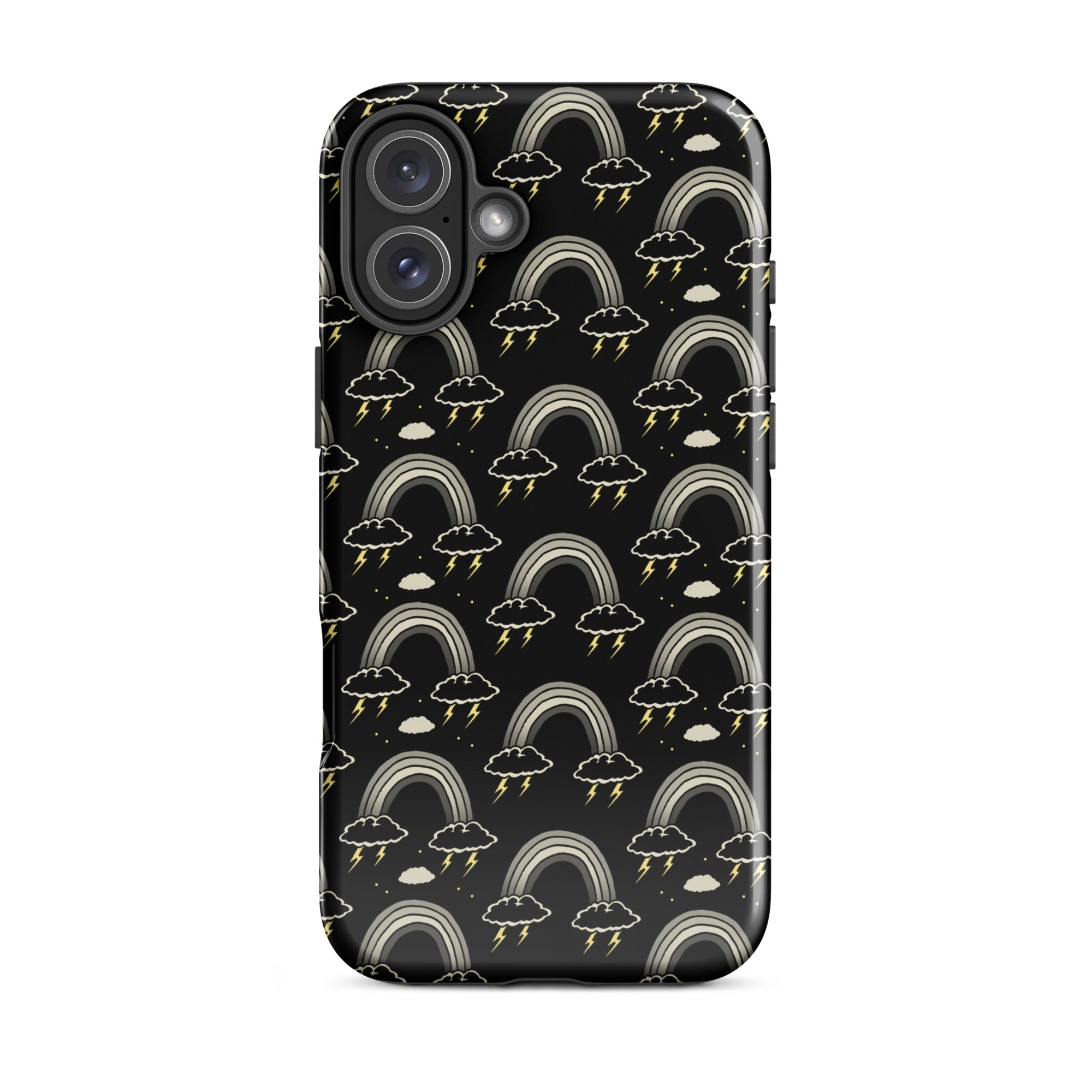 Goth Rainbow Emo iPhone Case