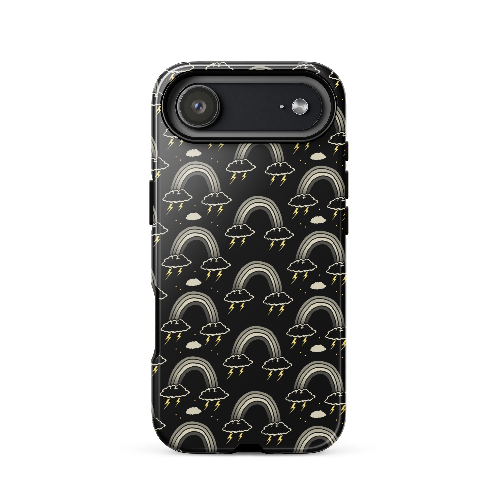 Goth Rainbow Emo iPhone Case