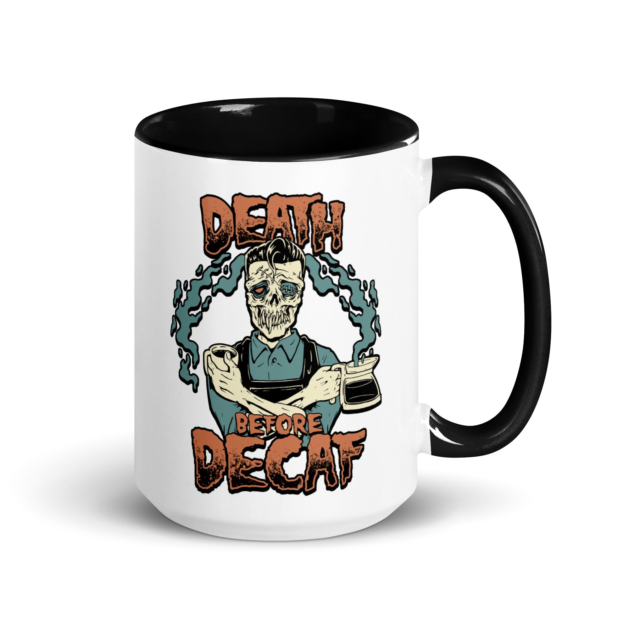 Death Before Decaf Mug